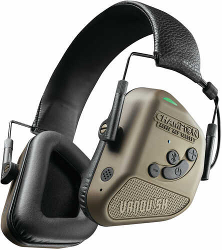 Champion Targets 40983 Vanquish Hearing Protection Electronic Muff 
Electronic Earmuff Burnt Bronze